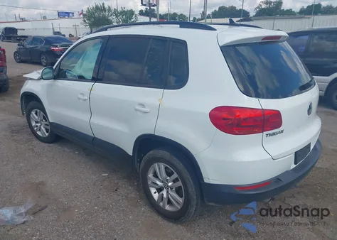 2017 Volkswagen Tiguan 2.0T/2.0T S из США, поврежденный, VIN WVGAV7AX1HK032297